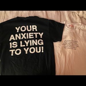 WNRS Affirmations & Anxiety Tees Set
